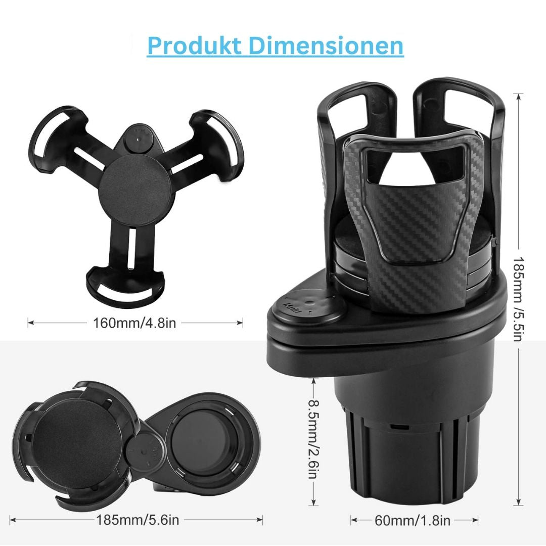 Cupholder 360 - Multifunktion